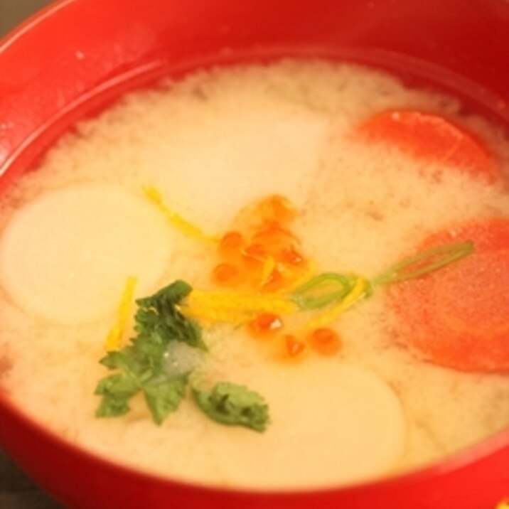 元旦のお雑煮 関西風白味噌 レシピ 作り方 By ウンパルンパママ 楽天レシピ 元旦のお雑煮 関西風白味噌 レシピ 作り方 By ウンパルンパママ 楽天レシピ